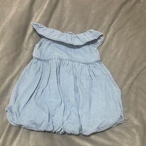 GAP Sky Blue Casual Kids Dress